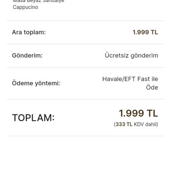 Ceviz Dekor 15 gün geçmesine rağmen hiç kimse bir şey yazmadı