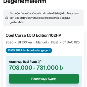 Vavacars Araç Değerlendirme Sürecinde Beklenmedik Düşüş!