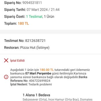 Trendyol Yemek Son Paramdı O!