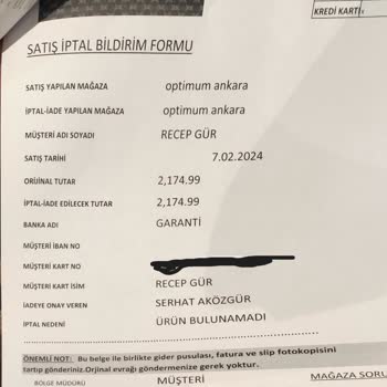 Tergan Deri Teslim Edilemeyen Ürünün Ücret İadesi