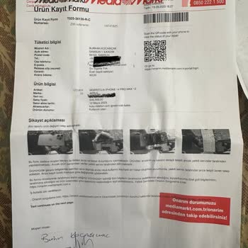 Rezil Media Markt! Mağdurum