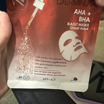 Derminix Kağıt Maskenin İçerisinden Kağıt Çıkmadı