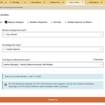 VFS Global Vize İşlem Ücretlerindeki Fahiş Fiyat Farkı