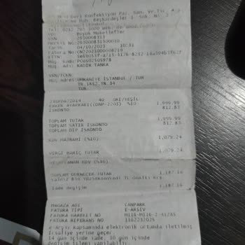 Derimod Sattığı Ürünün Arkasında Durmayan Firma