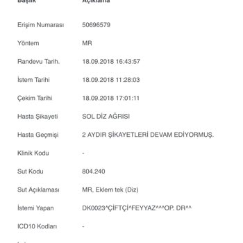 Katılım Emeklilik Tamamlayıcı Sağlık S. Ameliyat Provizyon Sorunu