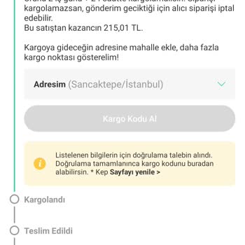 Dolap Kep Onayı Bekliyorum