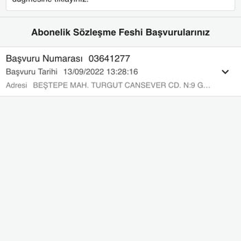 GASKİ Fesih Başvuruma Rağmen Fatura Yollamış