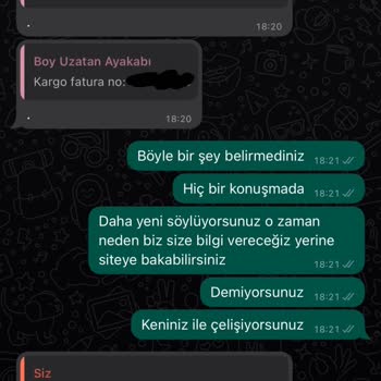 Boyuuzatanayakkabi.com Hem Kendilerinden Haberleri Yok Hem De Yanlış Bilgi Veriyorlar