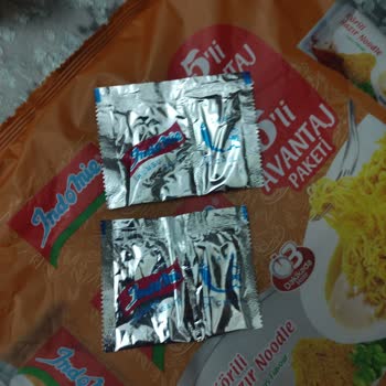 indomie Aroma Sos Paketleri Boş