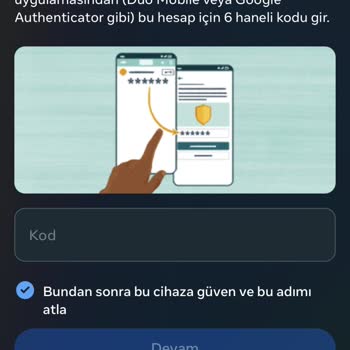 Facebook İki Faktörlü Kimlik Doğrulama Kodu Gelmiyor