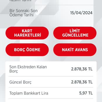 Ziraat Bankası Kullanılabilir Bakiye 0 Gözüküyor