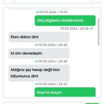 PUBG (Pubgmobile.com) Yanlış Hesap Teslimi