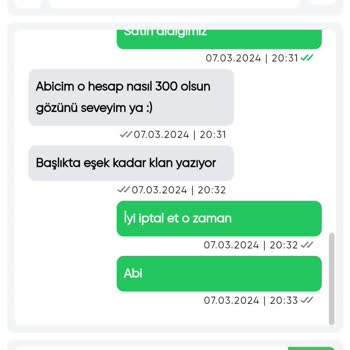 PUBG (Pubgmobile.com) Yanlış Hesap Teslimi