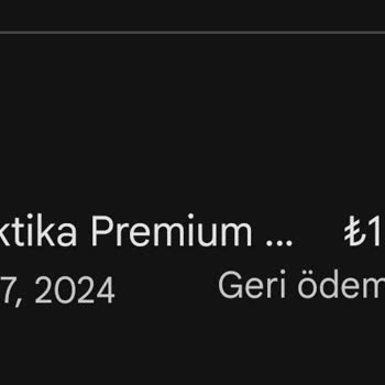 Playstore.com Geri Ödeme Yapıldı Deyip Yapmıyor!
