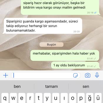 Termos Türkiye'den Aldığım Stanley Termoslar 1 Aydır Ulaşmadı.