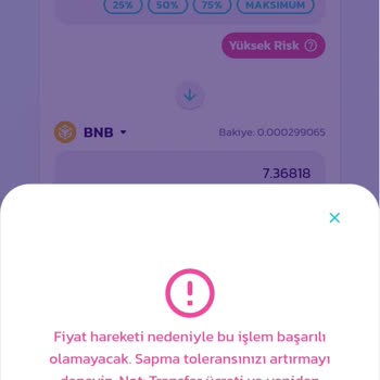 Pancakeswap Para Alıyor Ama Vermiyor