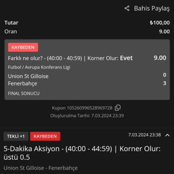 Mobilbahis Kupon Kazançlarımın Kaybolmasıyla İlgili Mağduriyet