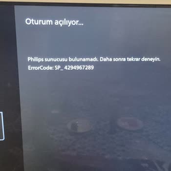 Philips TV Sunucu Bulunamadı Hatası