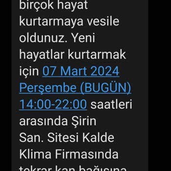 Türk Kızılay Yalan Yanlış SMS Attı