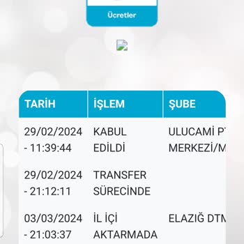 PTT Kargo Elazığ PTT DTM