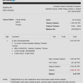 Linkedin Kullanıcıyı Yanıltma Ve Bundan Kazanç Elde Etme