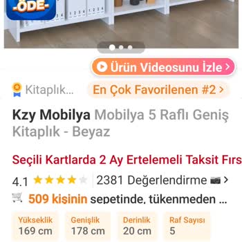 Trendyol Satılan Üründe Yanış Açıklama