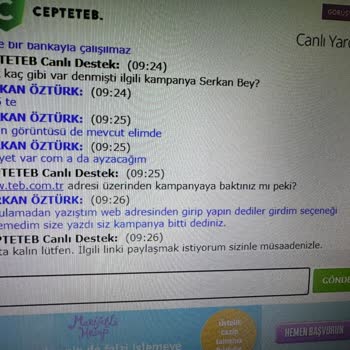 TEB Bankanın Vaat Ettiği Faizsiz Kredi Hayal Kırıklığı
