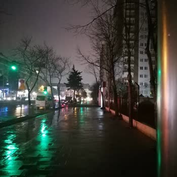 Bedaş İhmali Jetkent 1 Sitesi Bulvar Üstü Aydınlatma Işıkları Yanmıyor