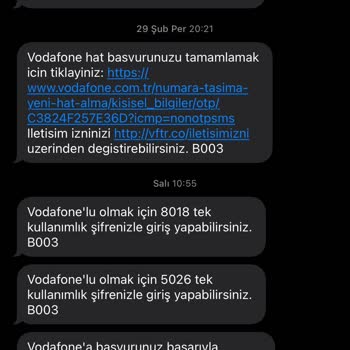Vodafone Hat Taşıma İşlemini Yapmıyor, Müşteri Hizmetleri Aramıyor?