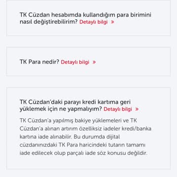 THY İptal Bilet İadesi TK Cüzdan Uygulaması