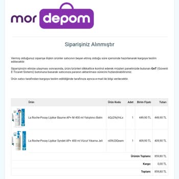 Mordepom Üzerinden Homestore Mağazası Sahte Krem Satıyor
