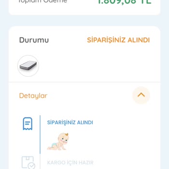 ebebek Yatak Hala Gelmedi