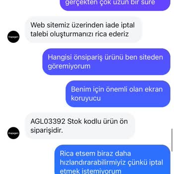Spigen Ürün Teslim Sorunu