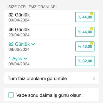 Garanti BBVA Vadeli Hesap Sorunu