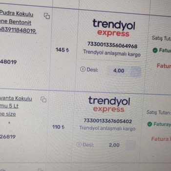 Trendyol Express Kargo Ücretlerinin Ayarsızlığı