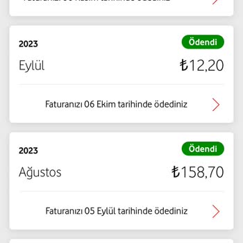 Vodafone Aynı Dönem Faturamın İki Ayrı Bankamdan Tahsil Edilmesi