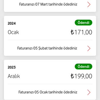Vodafone Aynı Dönem Faturamın İki Ayrı Bankamdan Tahsil Edilmesi