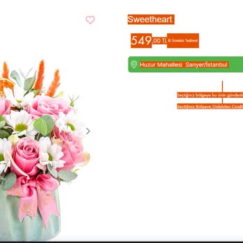 Taze Çiçek (tazecicek.com) Görselle Uyuşmayan Teslimat