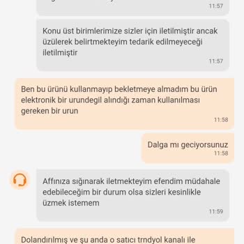 Trendyol'da Beklenenin Altında Ürün Teslimi