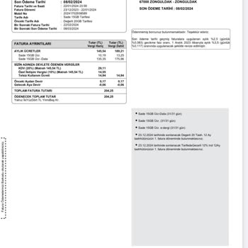 Türk Telekom Taahhütnameye Uymuyor. Fazla Fatura Çıkartıyor