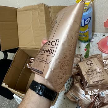 Pazarama Satıcısı Delik Ve Çizilmiş Kahve Paketi Gönderiyor