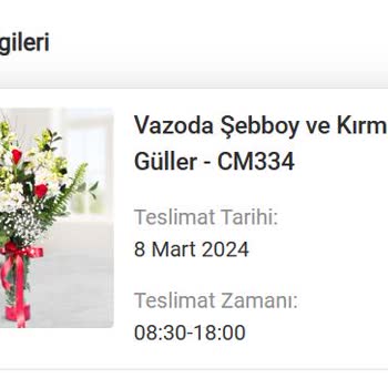 Çiçek Market Siparişimin Sağlıklı Şekilde Teslim Edileceğinden Endişeliyim...