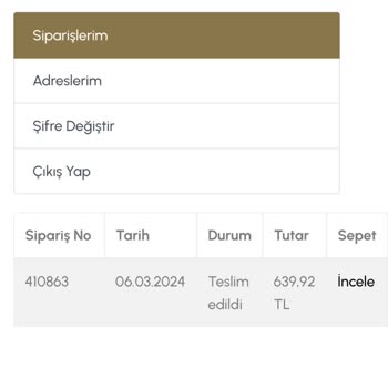 Cosmed Bozulmuş Ürün Teslimatı