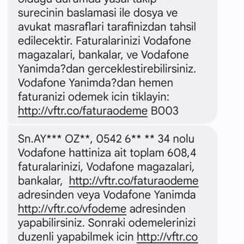 Vodafone Fazladan Para Alıyorlar