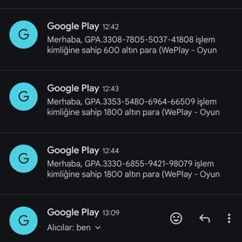 Google Play Store Ücret İadesi