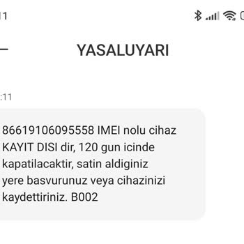 Trendyol.com Cep Telefonu Alışverişi IMEI Kayıt Sorunu