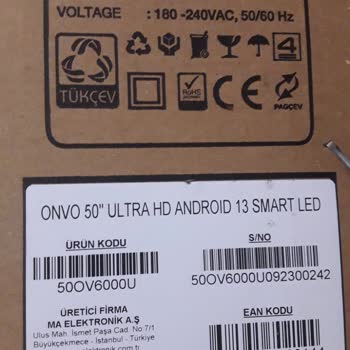 Onvo Televizyonda Büyük Problem