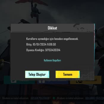 Pre Dünyam Banlı Çıktı Hesap