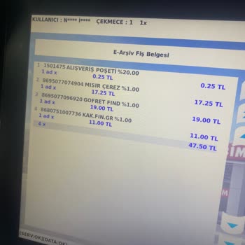 BİM Birleşik Mağazaları Etiket Hatası
