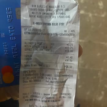 BİM Birleşik Mağazaları Etiket Hatası